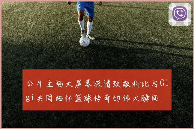 公牛主场大屏幕深情致敬科比与Gigi共同缅怀篮球传奇的伟大瞬间